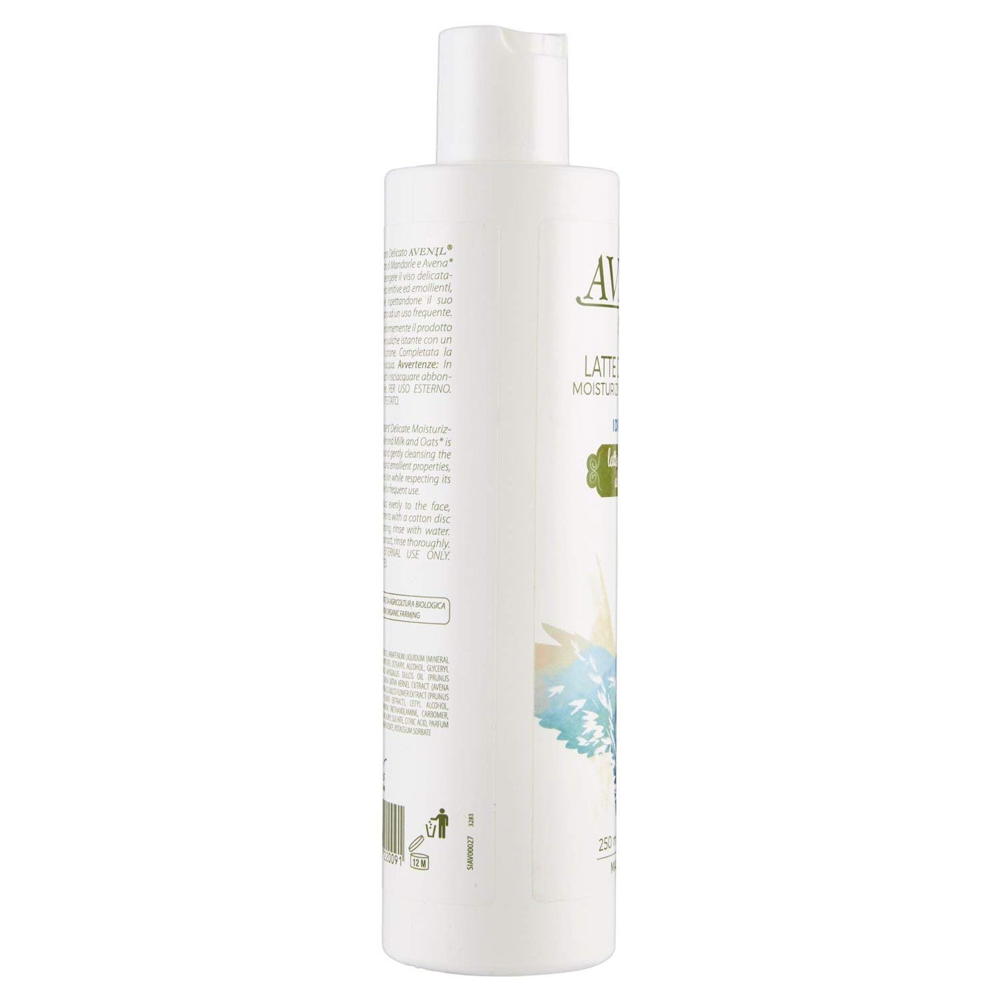Avenil Pure & Soft Latte Detergente Idratante Latte di Mandorla, 250ml