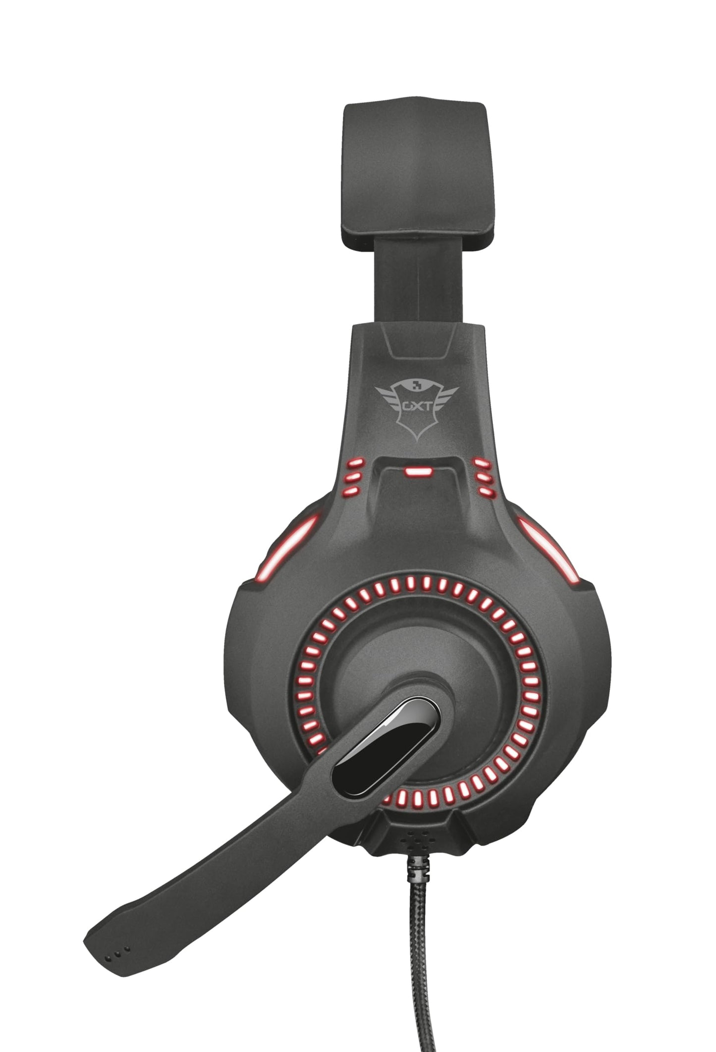 Trust GXT 407 Ravu Cuffie gaming illuminate per PC e Laptop - Nero