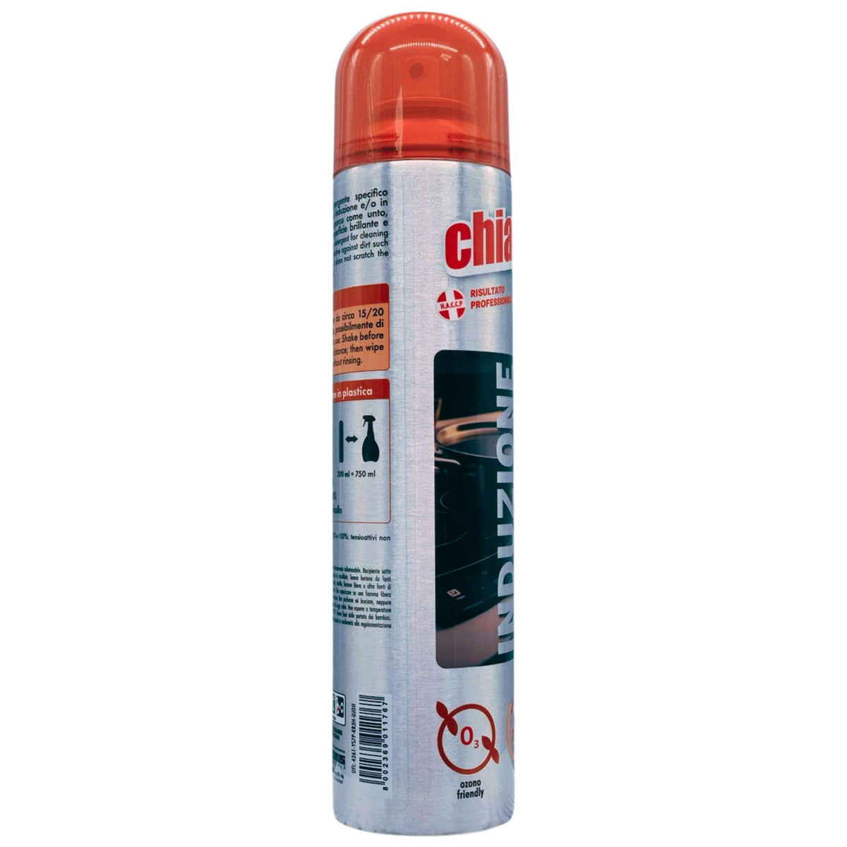 Chiaro Luce Spray Per Piani Cottura a INDUZIONE, Pulito Senza Fatica, Sgrassa Senza Graffiare, Senza Risciacquo 300ml