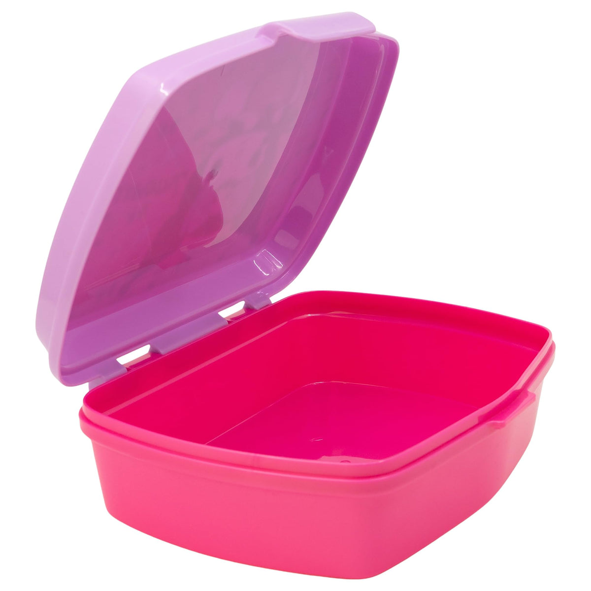 STOR Porta Merenda Bambini Kuromi, Lunch Box Rettangolare 1333ml, Senza BPA, Plastica Resistente, Ideale per Scuola e Spuntini