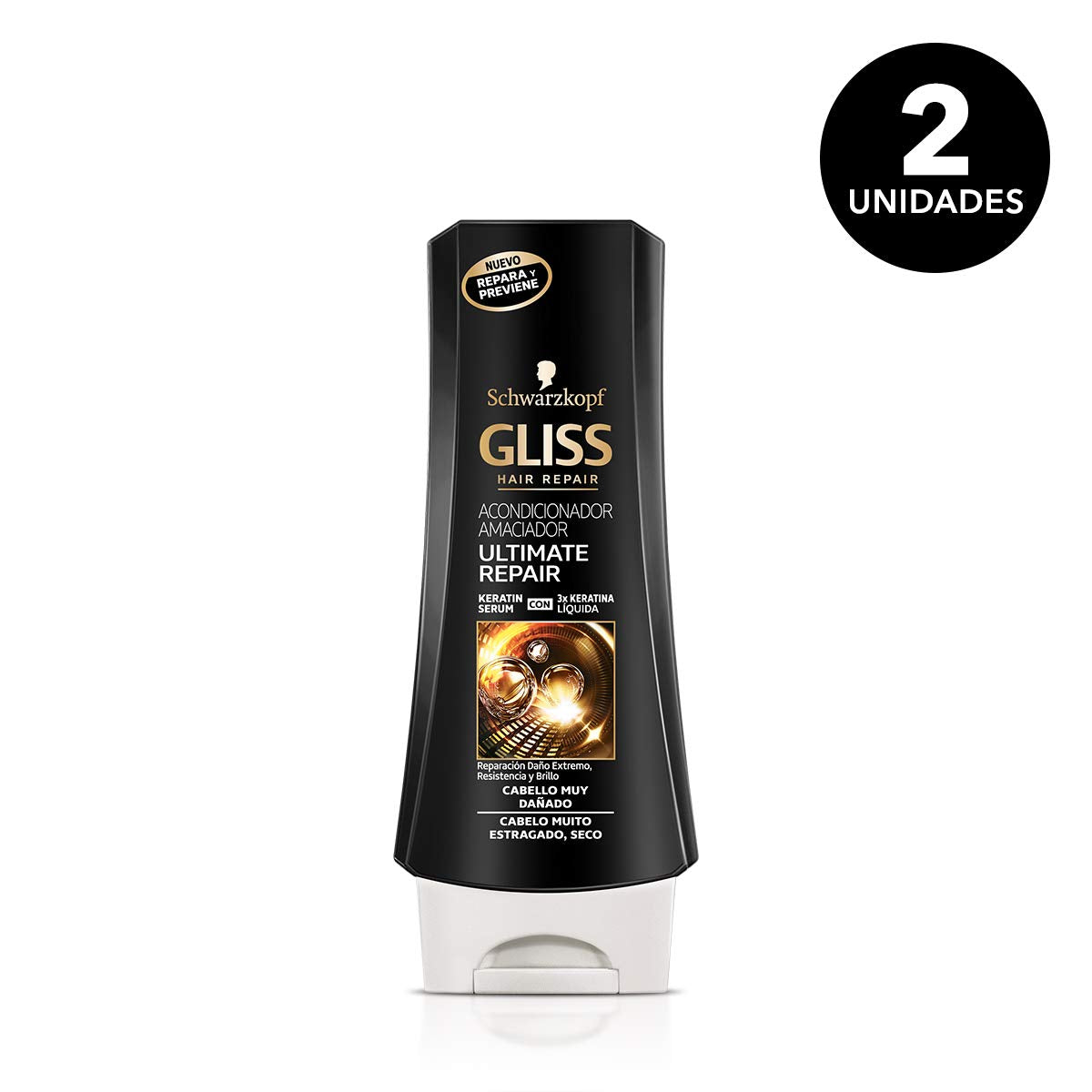 Schwarzkopf Professional Acondicionador Gliss 200Ml Ultra Reparador 200 ml