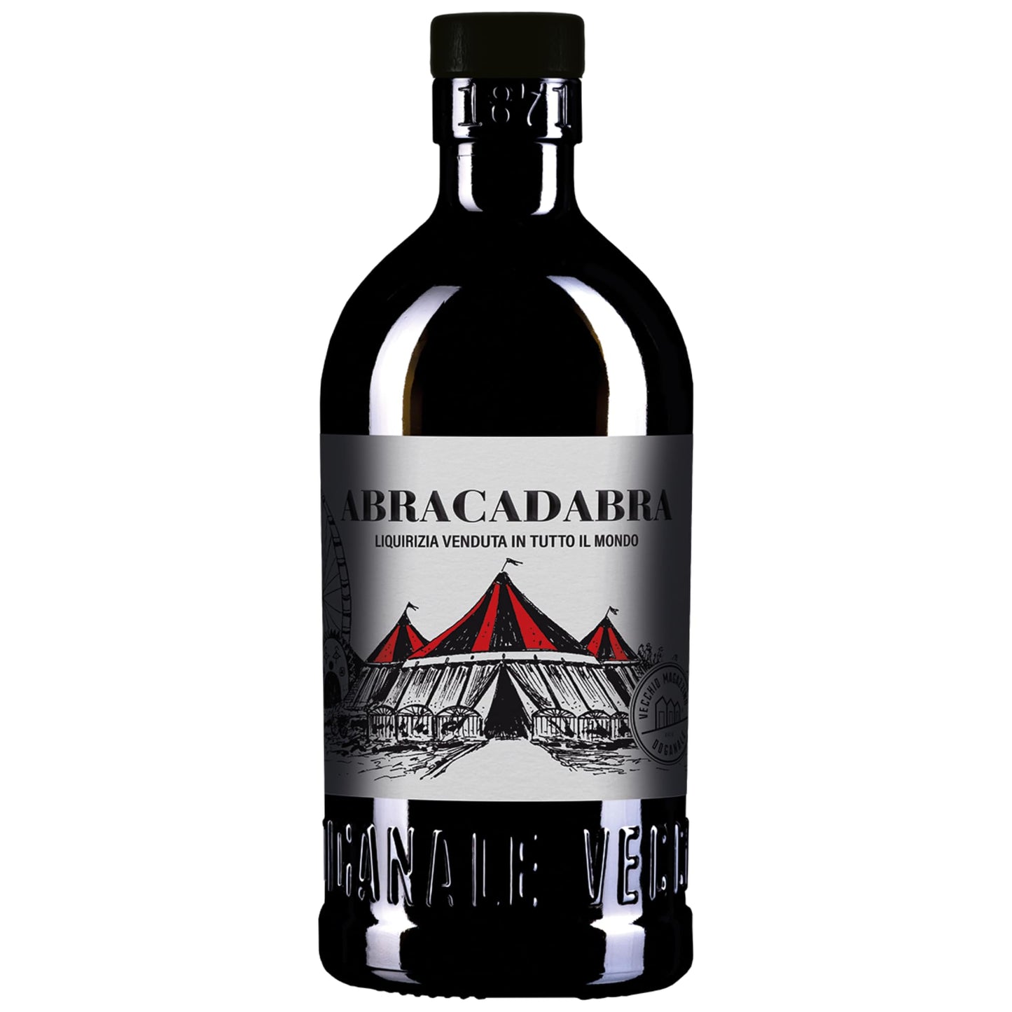 Abracadabra, Liquore alla Liquirizia, 500 ml, con Note Sapide e Balsamiche, Da Bere a Fine Pasto, Liquore a Base di Liquirizia Calabrese DOP, Bollitura con Metodo Ancestrale, Idea Regalo, 25% Vol.