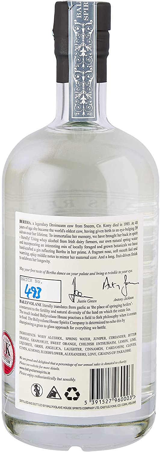 Bertha'S Revenge Gin Gin - 70 ml