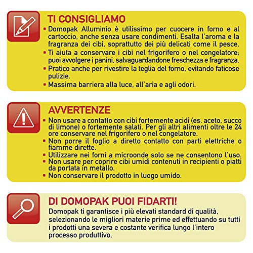 Domopak Alluminio 8 metri - 1 confezione