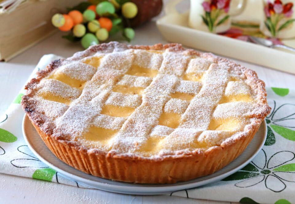 CG94 - Tortiera in Alluminio Professionale per Torte Dolci e salate Riutilizzabile Antiaderente (D28G)