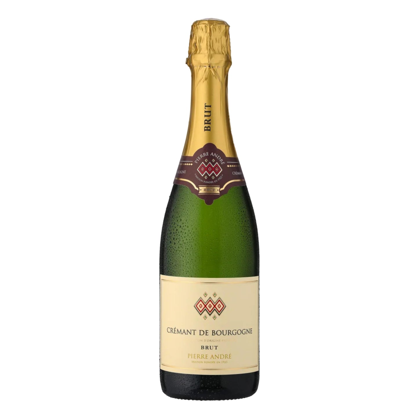 Champagne Brut Pierre André Cremant De Bourgogne Blanc | Champagne Francese Brut | Confezione da 6 Bottiglie da 750ml