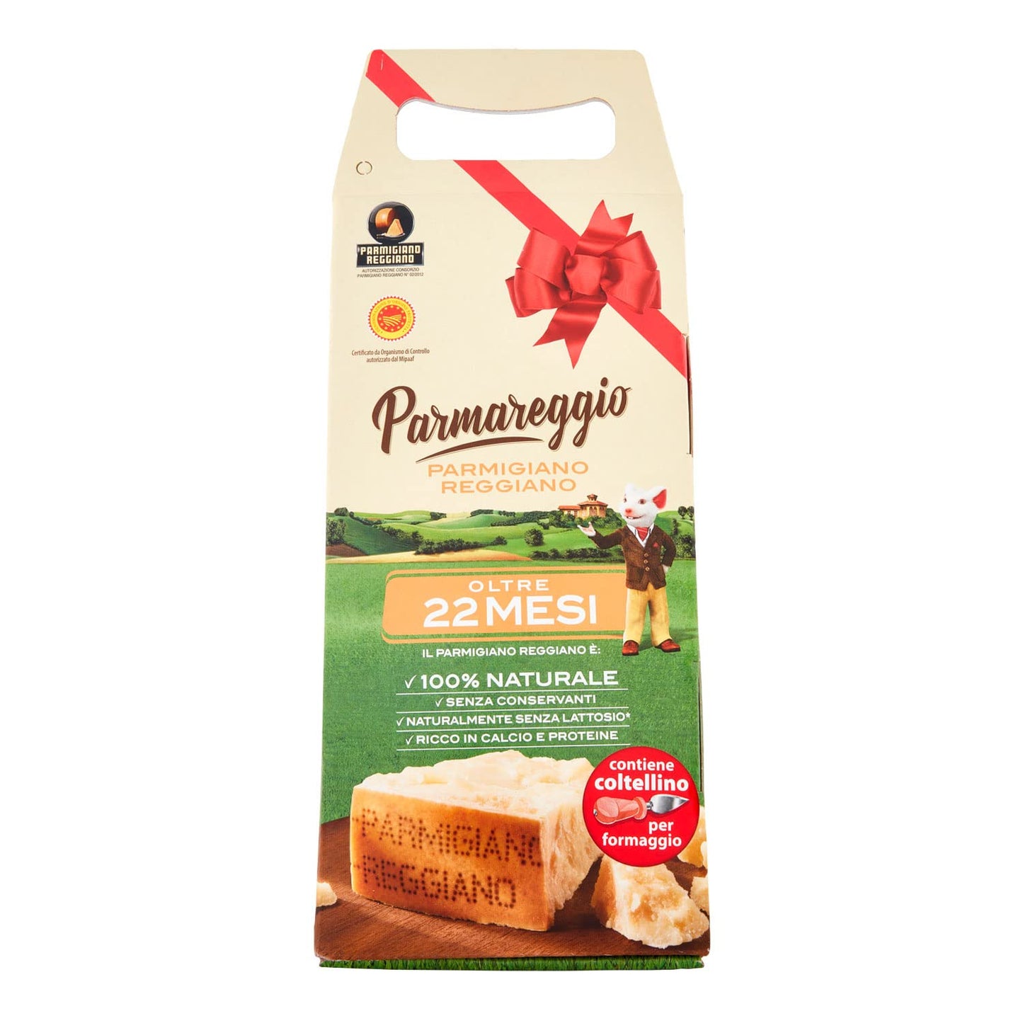 Parmareggio Parmigiano Reggiano 22 Mesi + Coltellino, 1000g