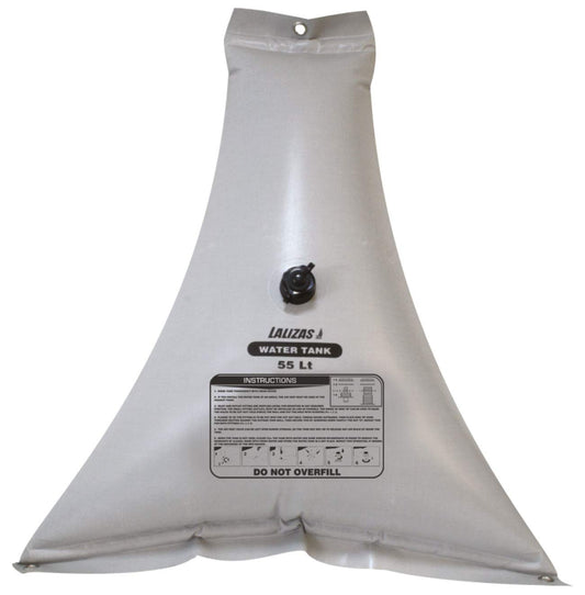 Serbatoio Flessibile per Acqua triangolare BIANCO 55 L