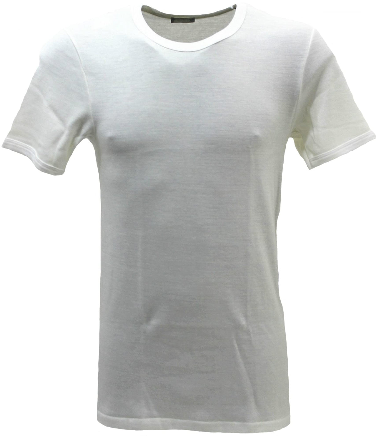Liabel 2 Maglie Uomo Manica Corta Girocollo Lana/Cotone (5ª-L-50)