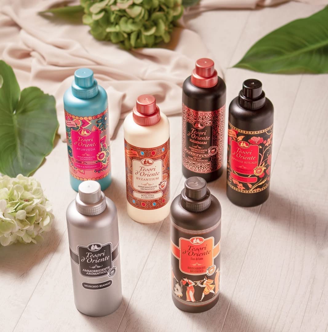 6 x ammorbidenti Tesori d'oriente, muschio bianco, 750 ml