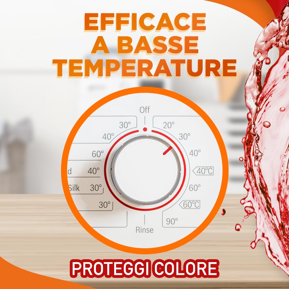 Sole Detersivo Lavatrice Proteggi colore 287 Lavaggi, (7x41), Formula igienizzante, Detersivo Lavatrice Liquido Proteggi colore, rimuove le macchie a basse temperature