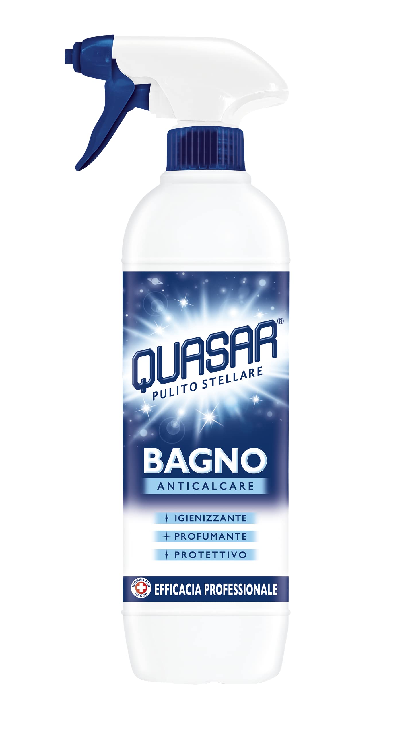 Quasar - Bagno Anticalcare - Igienizzante, Profumante e Protettivo - 6 Flaconi da 750 ml