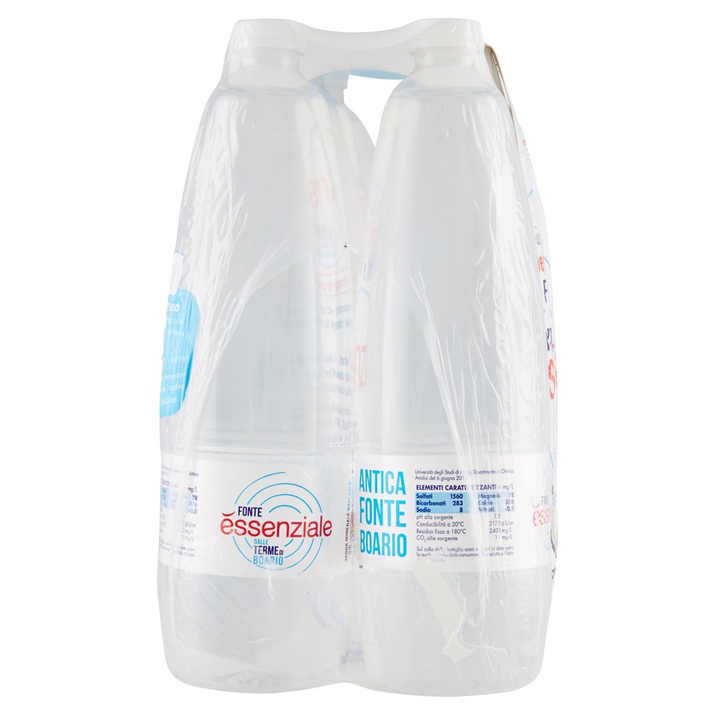 Essenziale Acqua Minerale Naturale - 6 Bottiglie da 1 Litro
