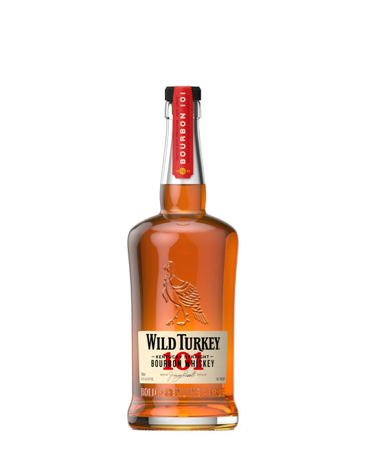 Wild Turkey - 101 Kentucky Straight Bourbon Whiskey, 70 cl, 50.5% Vol