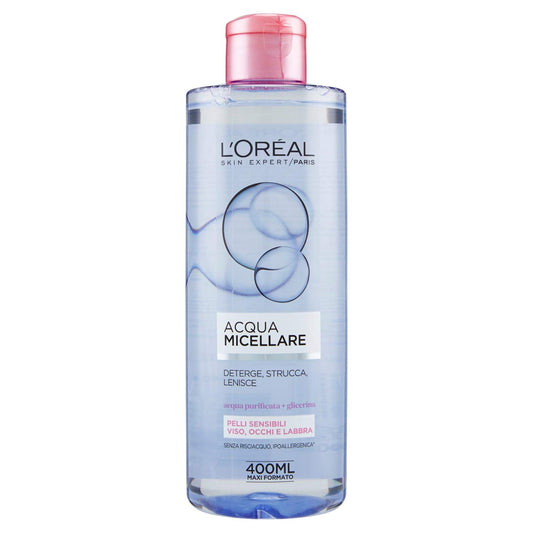 L'Oréal Paris Acqua Micellare per Pelli Sensibili, 400 ml