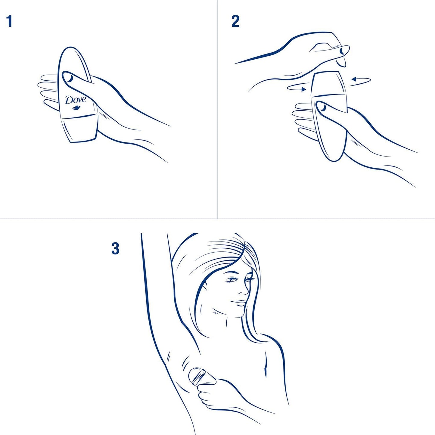 DOVE DEO ROLL 50ML FRESH CUCUM