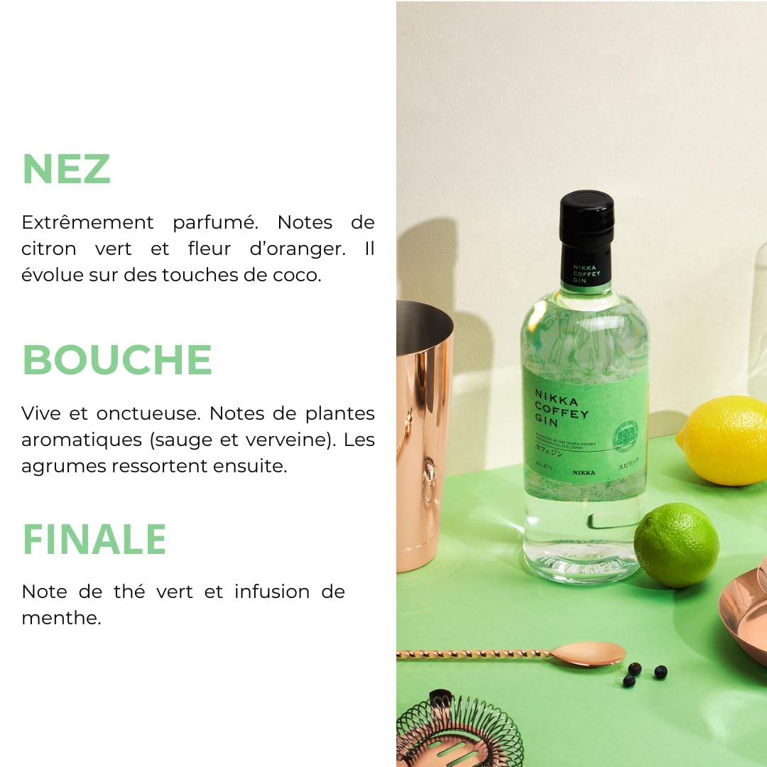 Nikka Coffey Gin con Gift Box - 700 ml