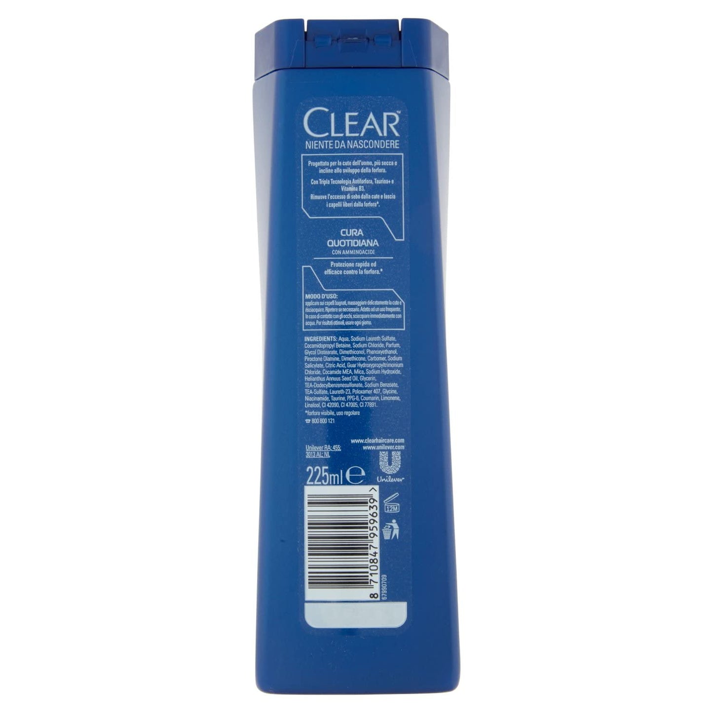 Clear Shampoo Cura Quotidiana - 225 g