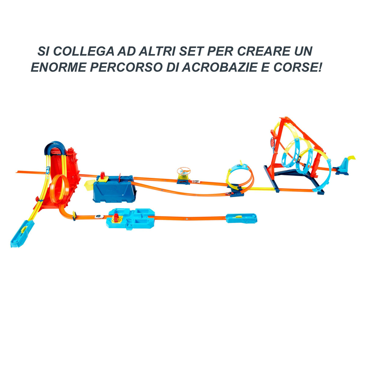 Hot Wheels-HDX79 Componenti Piste per macchinine, Multicolore, HDX79
