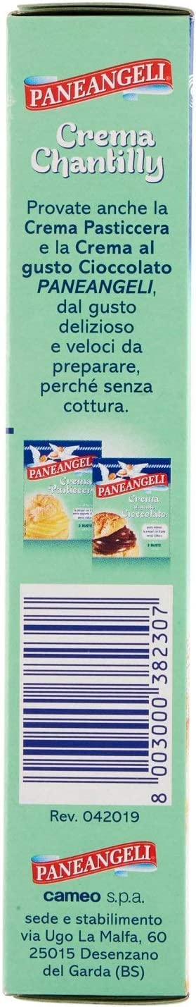 Paneangeli Cream Chantilly Cream Mix Cake 2x 40g