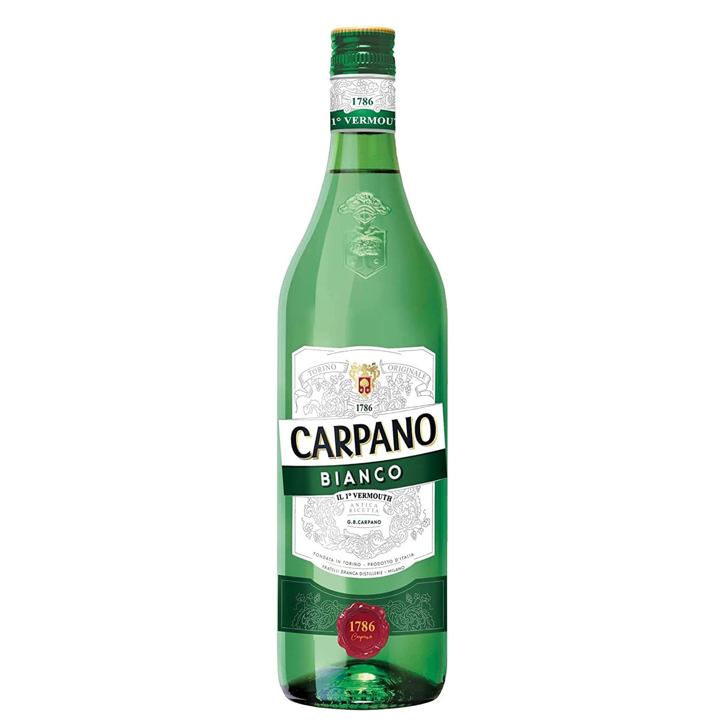 Branca Carpano Bianco 8010062 Vermouth, L 1