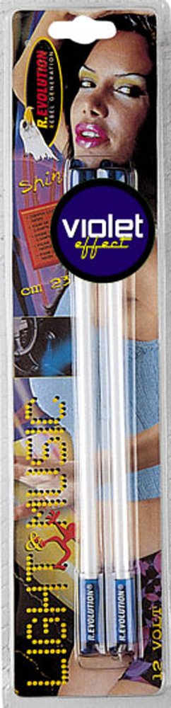 Bottari 13837 Luci per Auto, 2 Pezzi, 23 cm, Viola