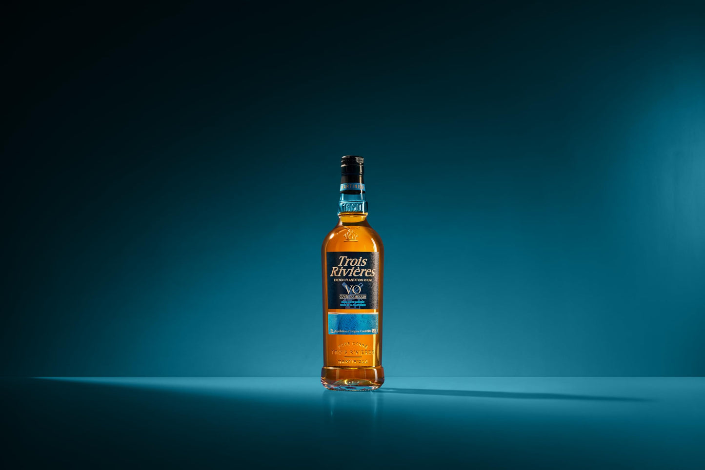 Trois Rivières - V.O. Cuvée du Moulin, 70 cl, Rum Agricolo della Martinica, Invecchiato 3 anni, 40% Vol