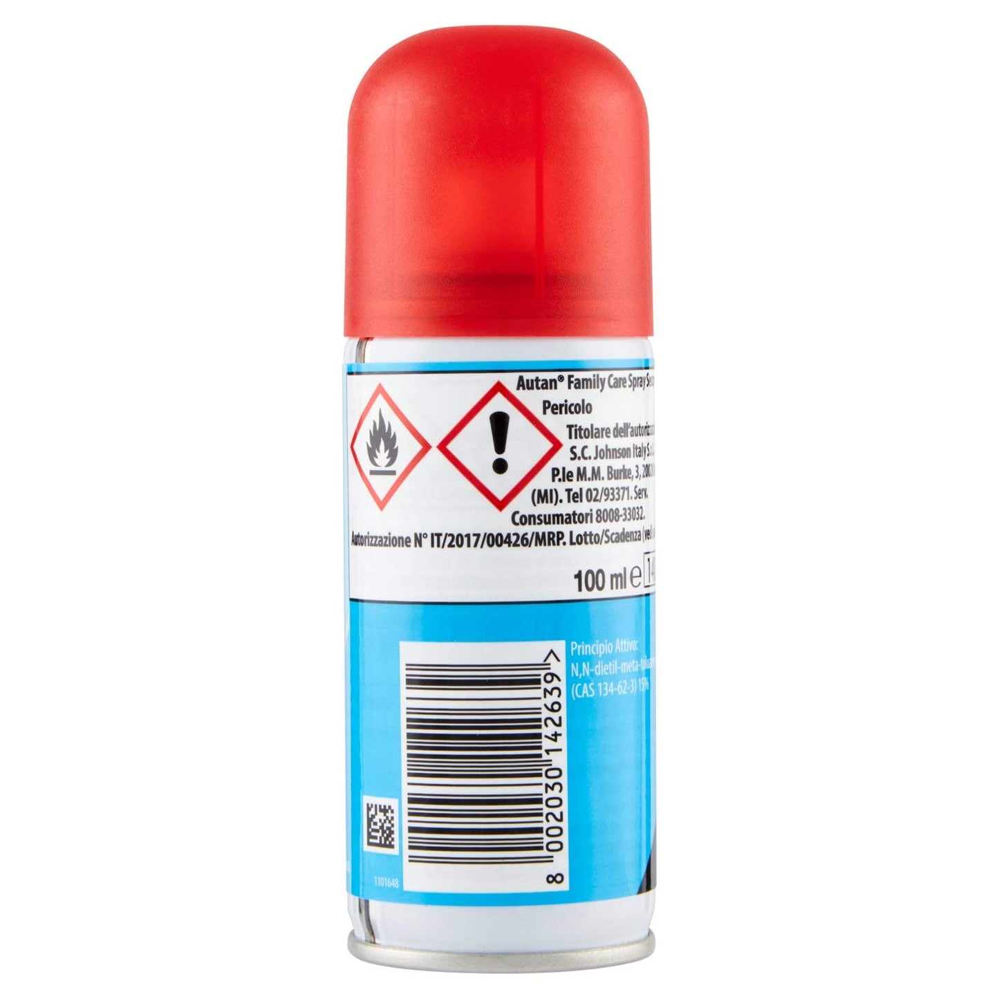 Autan Family Care Spray Secco Repellente - 100 ml - [confezione da 3]