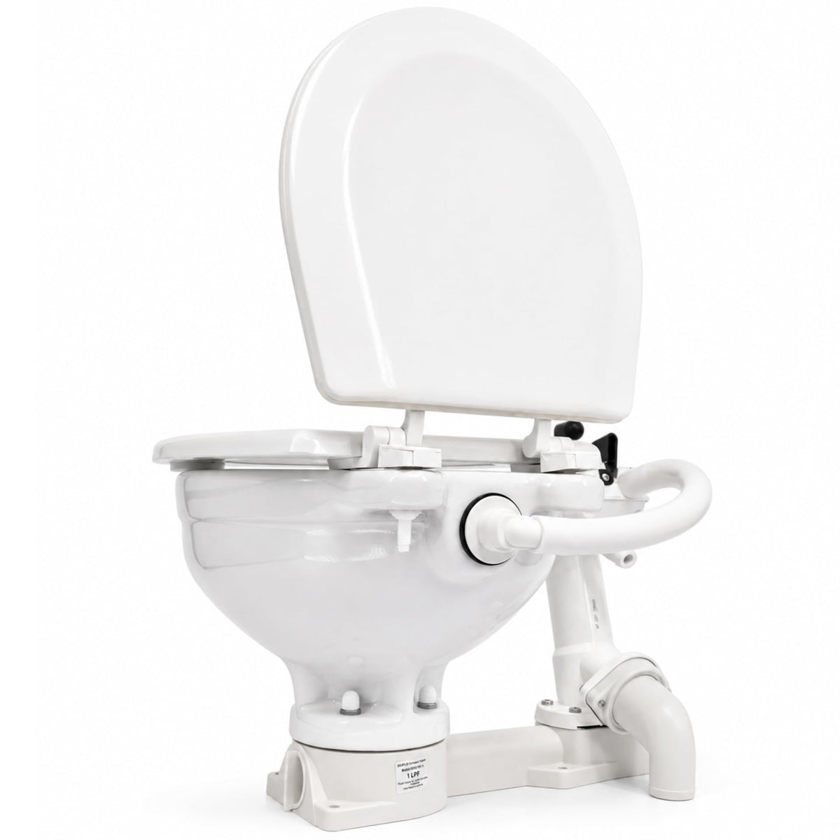 Seaflo - WC Toilette Manuale Compatta Completa - Barca Gommone Vela Nautica Camper