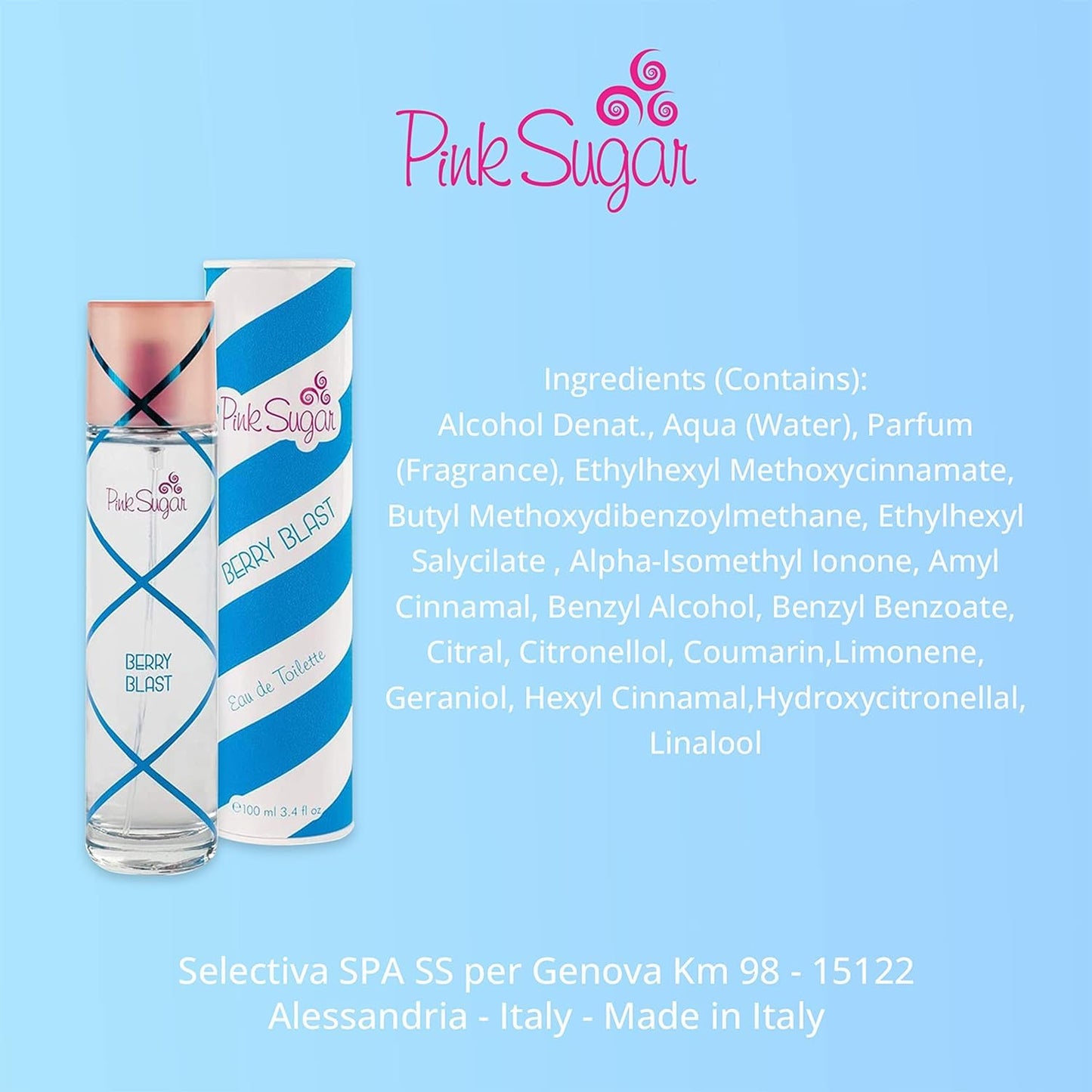 Aquolina Pink Sugar Berry Blast Eau de Toilette 100 ml