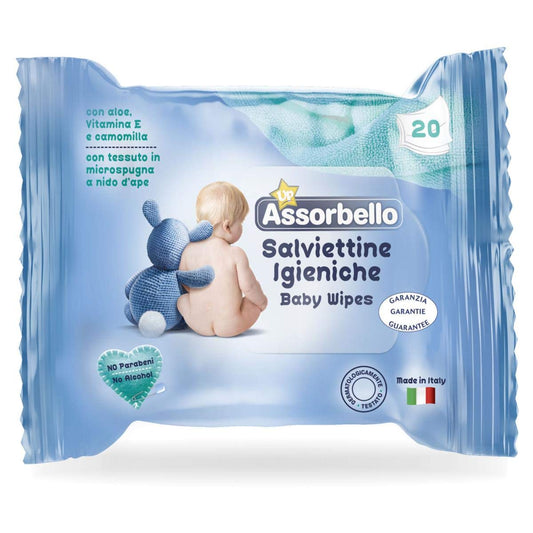 ASSORBELLO Salviettine Igeniche 20pz