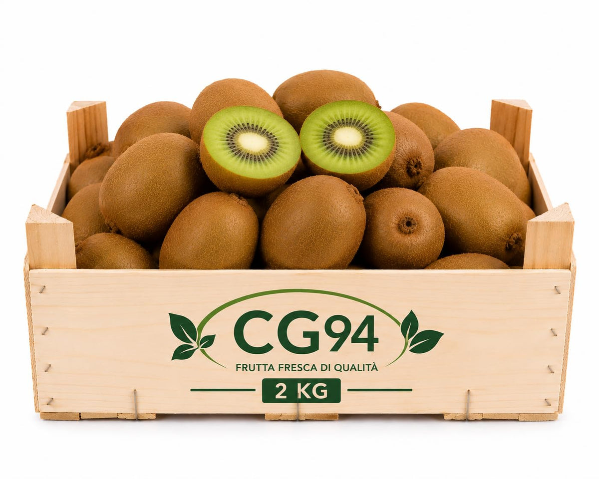 CG94 Kiwi Freschi 2 kg, Circa 10-12 Kiwi Selezionati