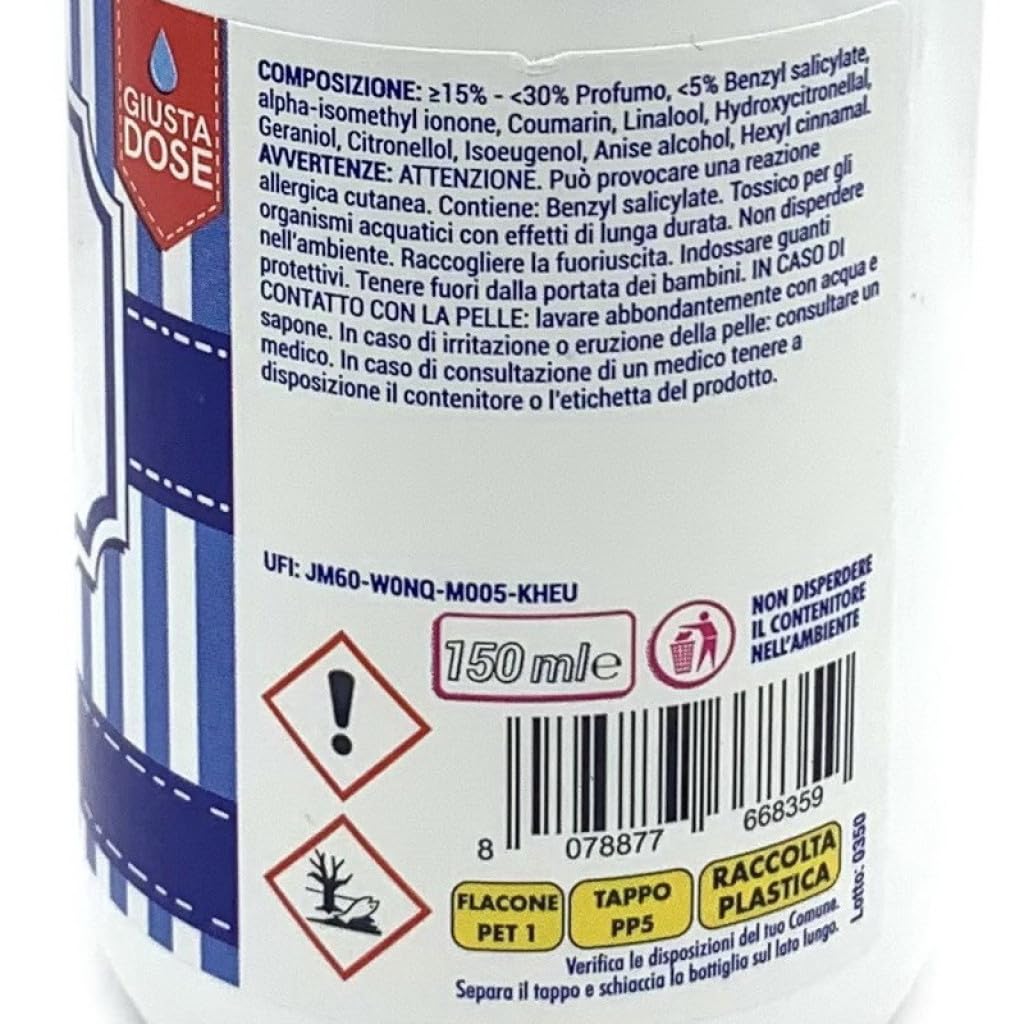 DEO DUE GOCCE PROFUMATE MUSCHIO 150 ML