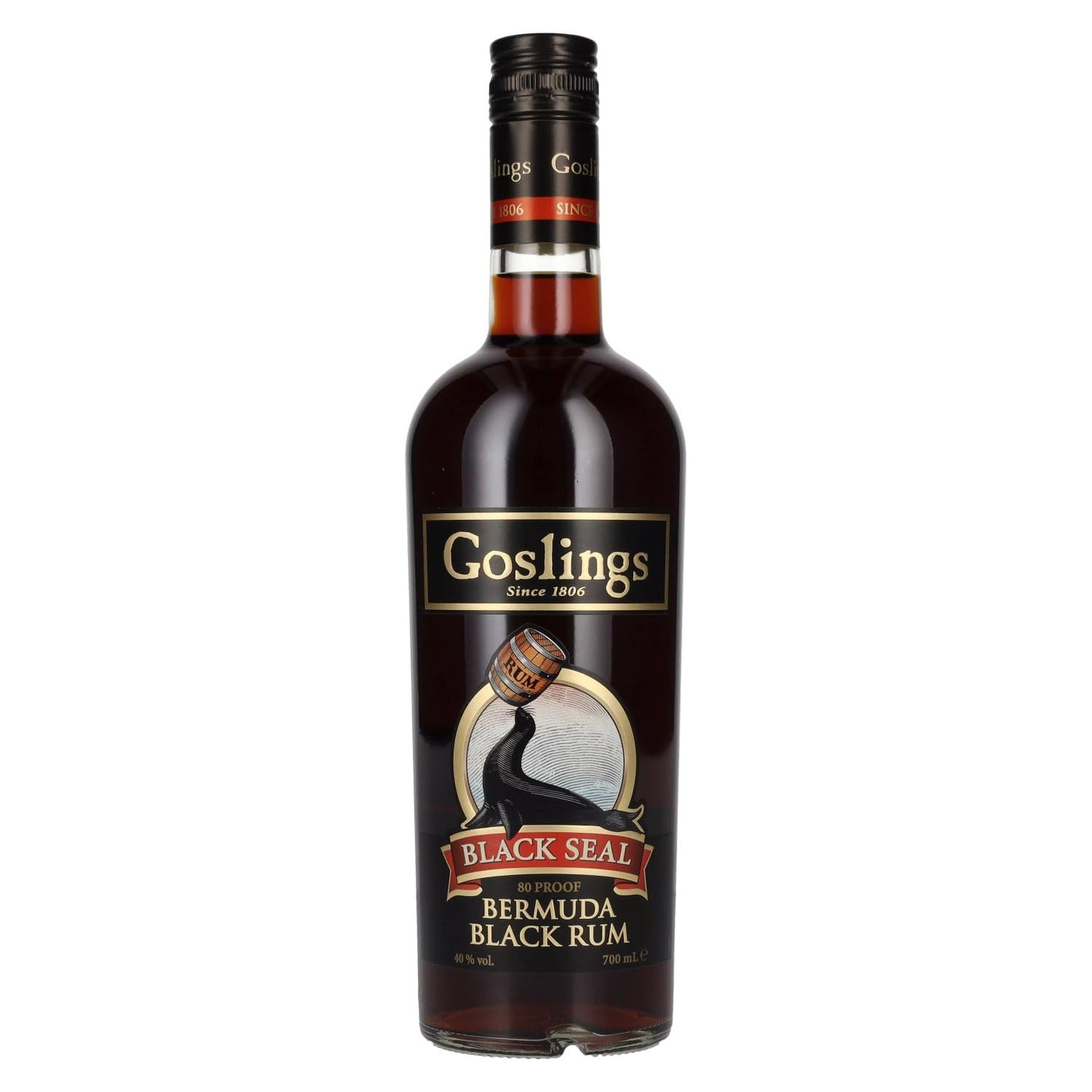 Gosling's Black Seal Rum, 1 x 700 ml