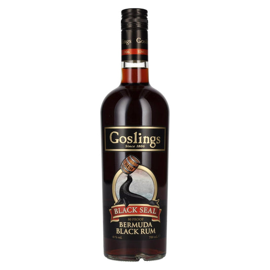 Gosling's Black Seal Rum, 1 x 700 ml