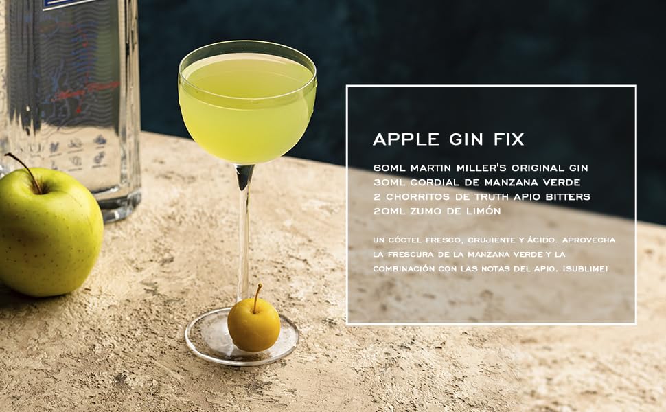 Martin Miller's Gin Original, 700ml, Ideale per Gin Tonic, Note Speziate, Agrumate e di Liquirizia, Premium Gin Inglese, Distillato Miscelato con Acqua di Sorgente Islandese, Idea Regalo, 40% Vol.