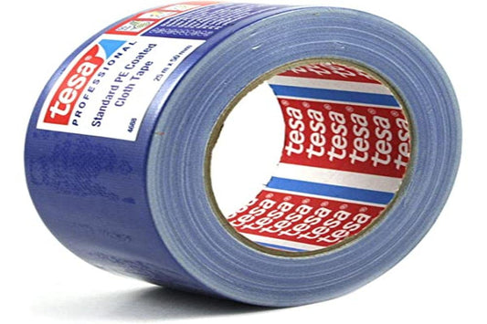 TESA Nastro Tela Plastif. 50mmx25m Blu