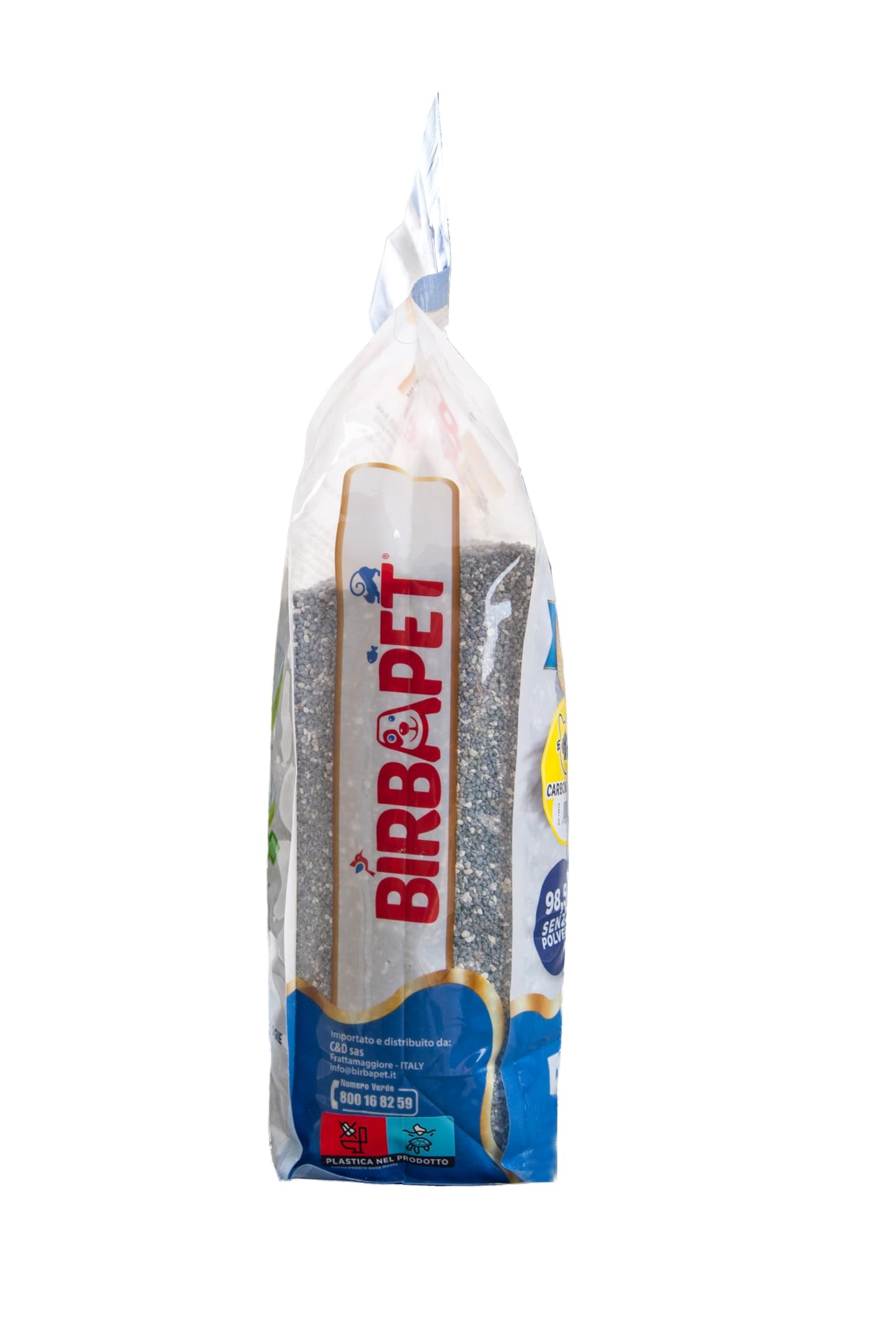 BIRBAPET - Lettiera per gatti, Bentonite Sabbia Bianca Qualità Premium, Clumping White, fine, con varie fragranze con varie fragranze 5L (Lavanda)