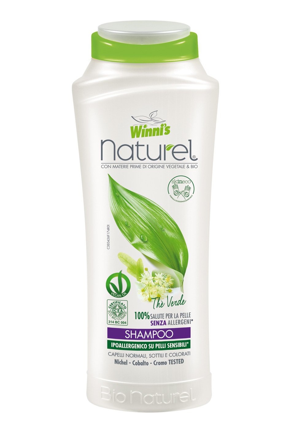 Winni's Naturel Shampoo - 8 Pezzi da 250 ml, Totale: 2000 ml