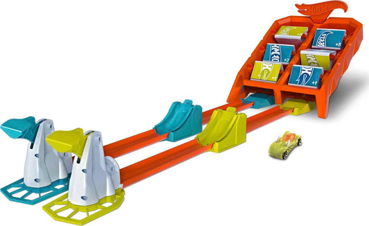 Hot Wheels Pista Lanciatore Infernale, Playset per Macchinine con Veicolo Incluso, Gioco per Bambini di 4 + Anni, GBF89