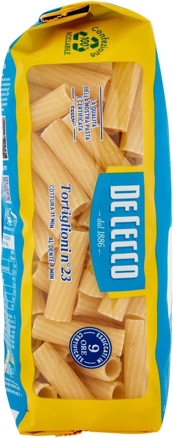 PASTA DE CECCO G500 N23 TORTIGL.