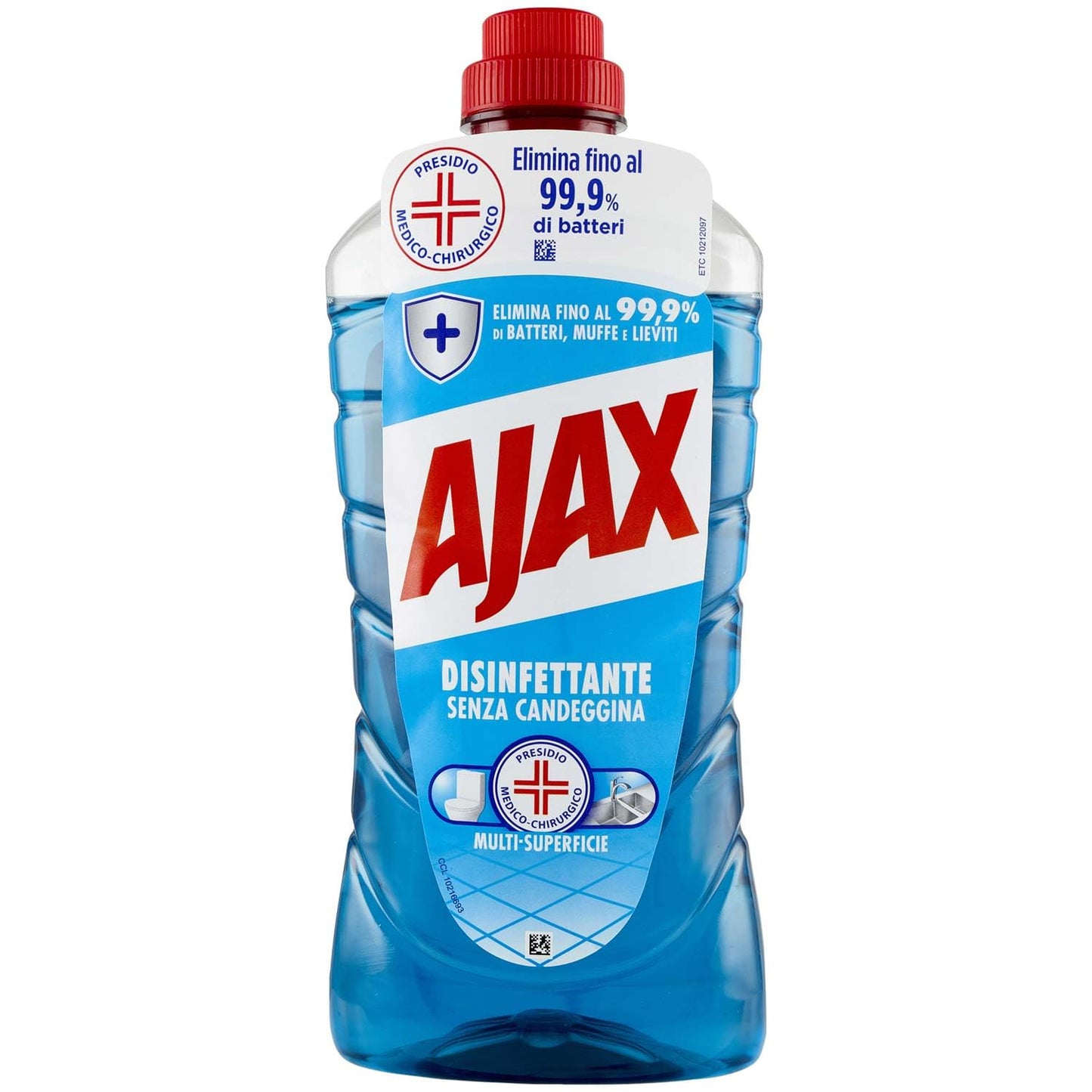 Ajax Detersivo Pavimenti Disinfettante 950ml, 950ml