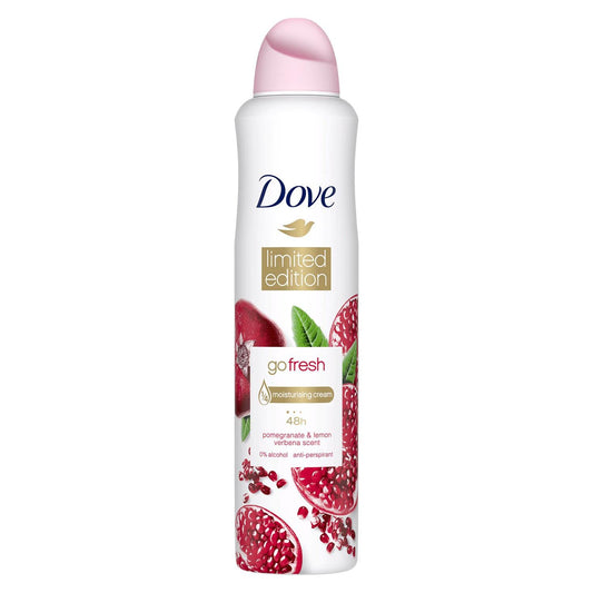 Dove Go Fresh Deodorante Spray 48h No Alcool 250ml