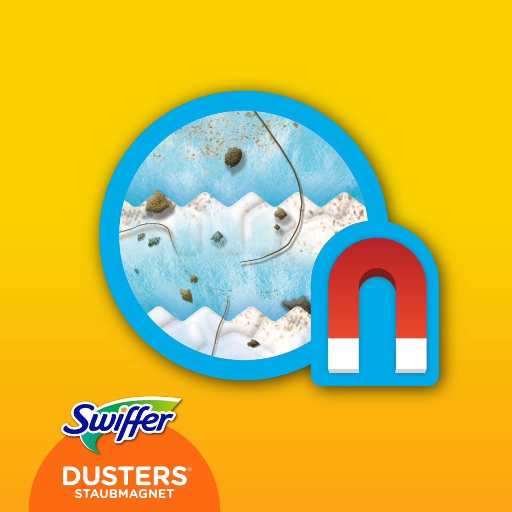 Swiffer Duster Ricarica per Piumino Catturapolvere, 10 Pezzi