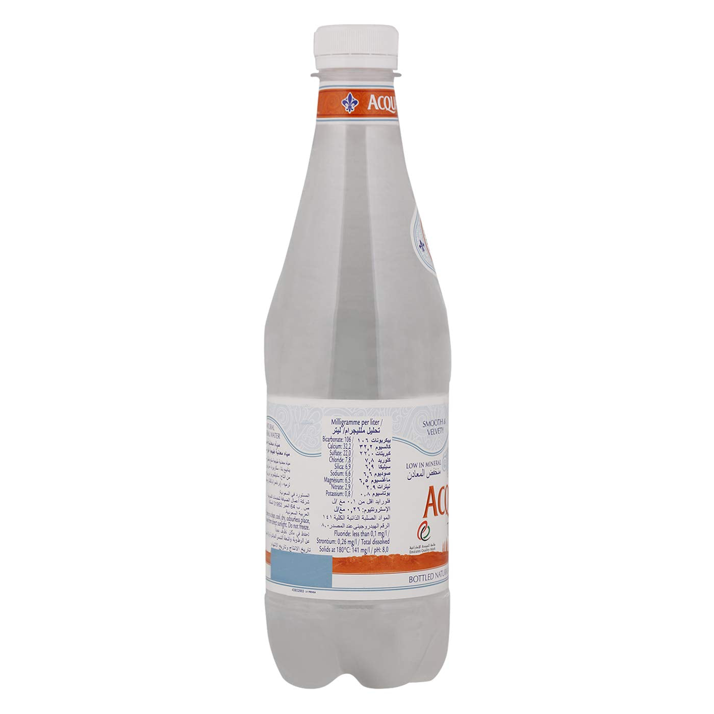 Acqua Panna Acqua minerale con anidride carbonica, 24 bottiglie di chiusura x 50 cl