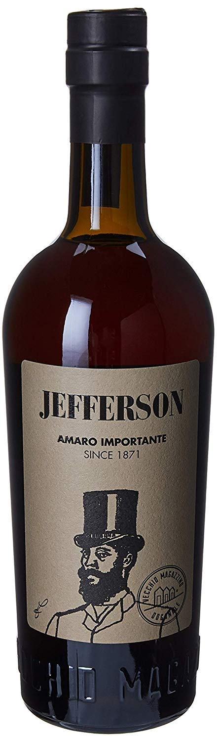 VECCHIO MAGAZZINO DOGANALE JEFFERSON AMARO IMPORTANTE 70 CL 6 BOTTIGLIE