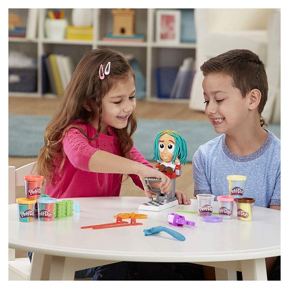 Play-Doh Drill 'n Fill Dentist Toy for Children 3 Years And Up with 8 Modelling Compound Pots, Non-Toxic, Assorted Colours