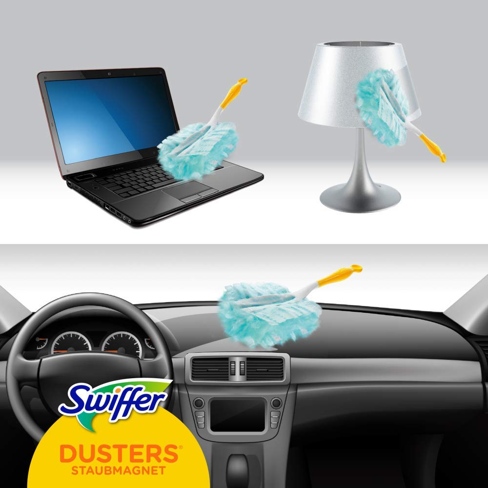 Swiffer Duster Ricarica per Piumino Catturapolvere, 10 Pezzi