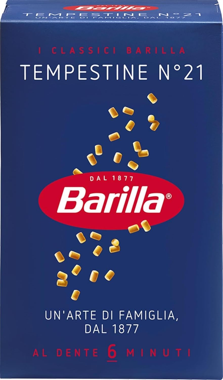 12 PEZZI DI TEMPESTINE N21 BARILLA GR 500