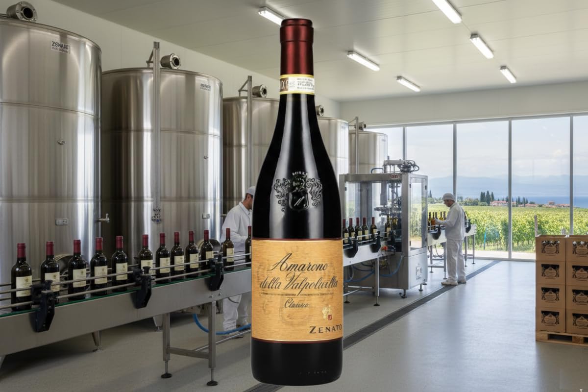 CG94 Zenato Amarone della Valpolicella DOCG Classico, Vino Rosso, 750 ml, Confezione Global Dream da 6 Bottiglie